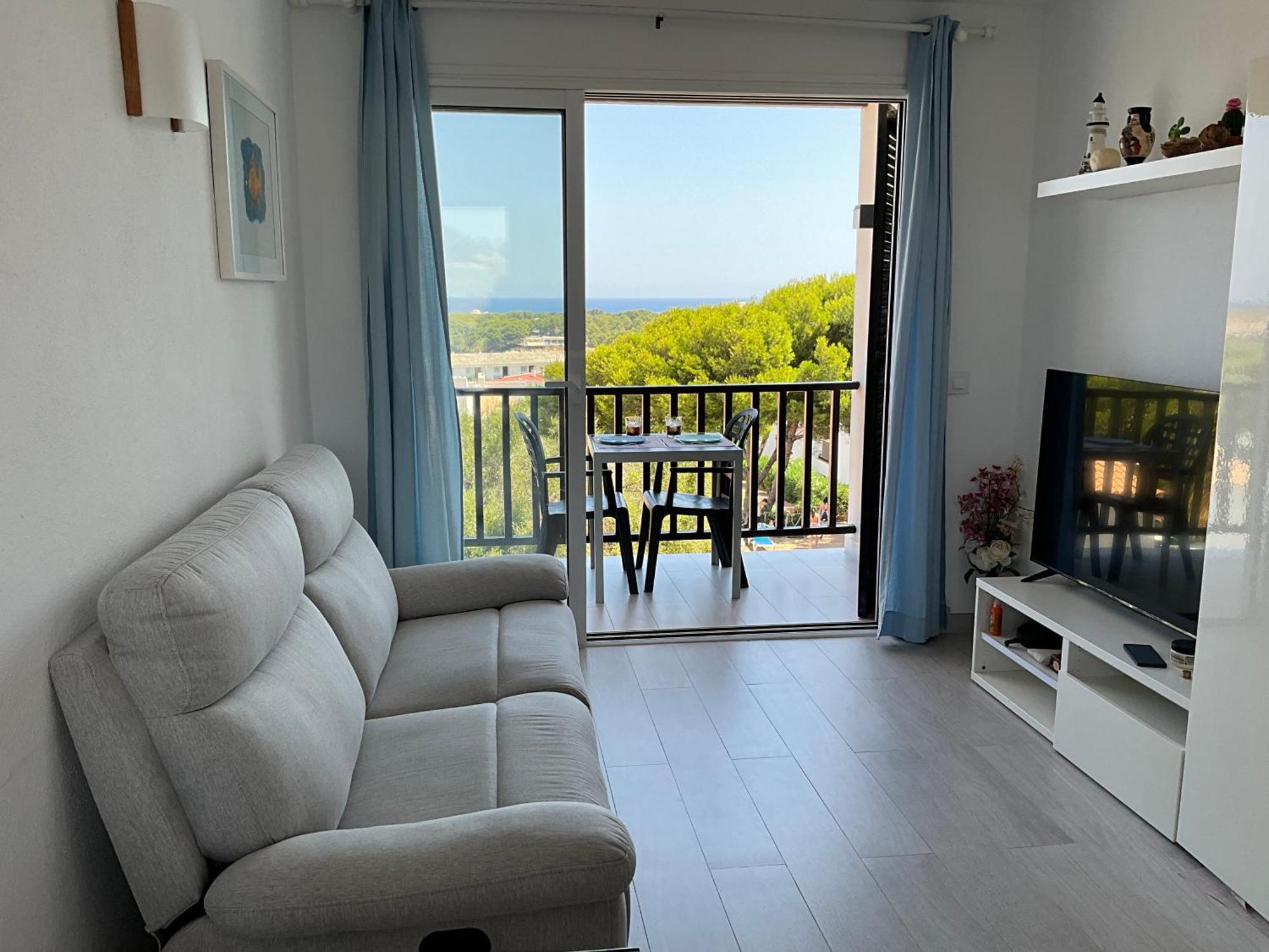 Vistas Al Mar Y La Piscina Apartment Arenal d'en Castell Exterior foto